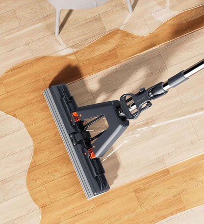 Stainless Steel PVA Sponge Mop for Wet & Dry Floor Cleaning – Super Absorbent Butterfly Mop for Home, Bathroom & Tile Use
